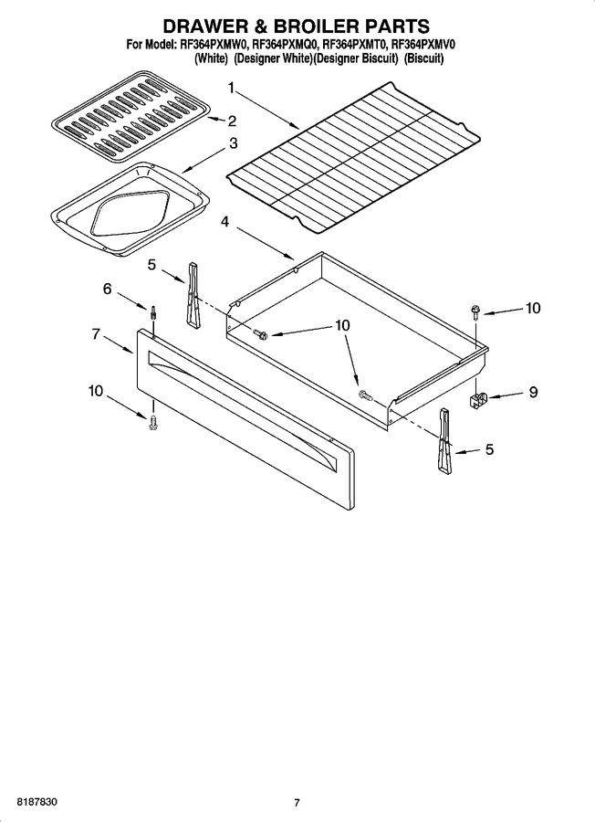 Diagram for RF364PXMQ0