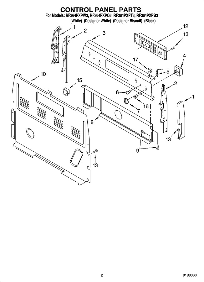 Diagram for RF364PXPW3