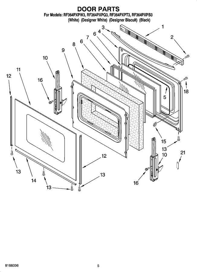 Diagram for RF364PXPW3