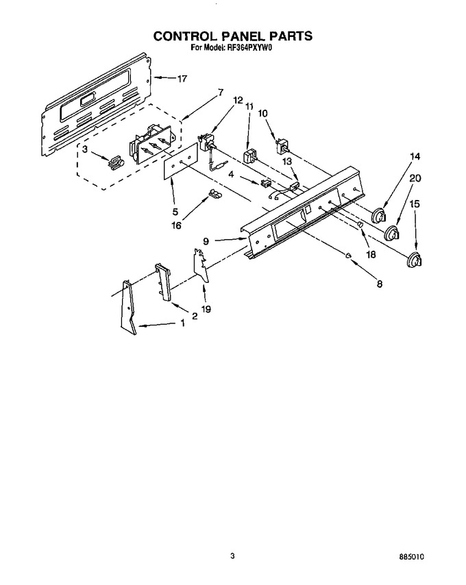 Diagram for RF364PXYQ0