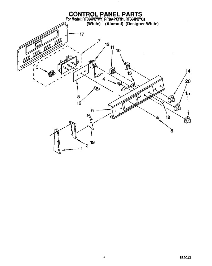 Diagram for RF364PXYQ1