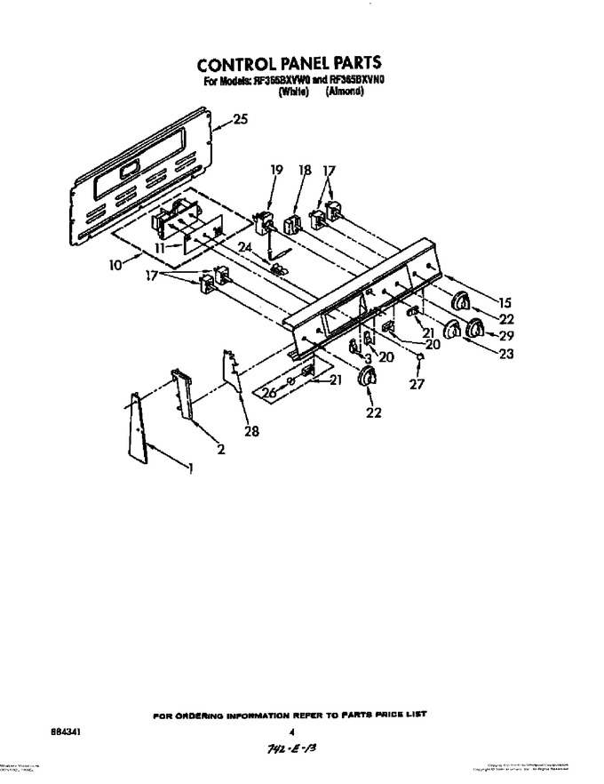 Diagram for RF365BXVN0