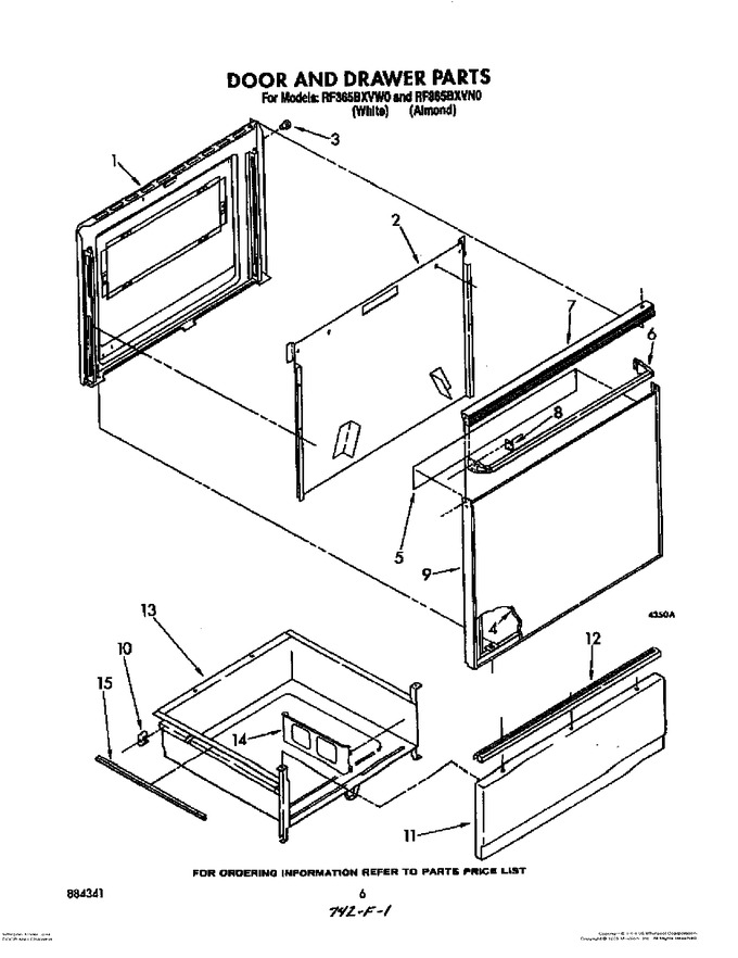 Diagram for RF365BXVN0