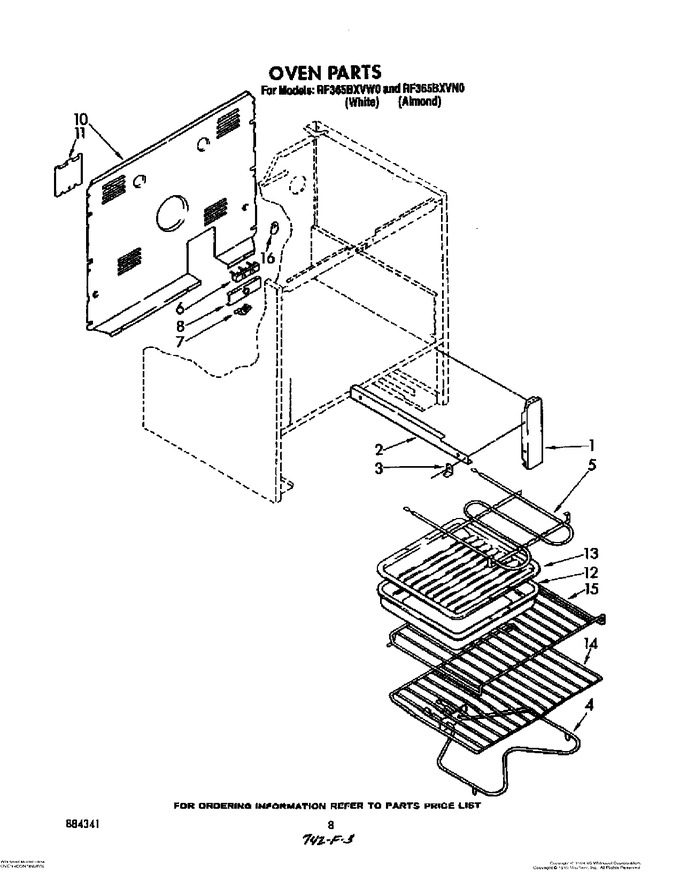 Diagram for RF365BXVN0