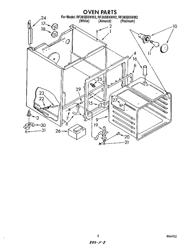 Diagram for RF365BXWN2