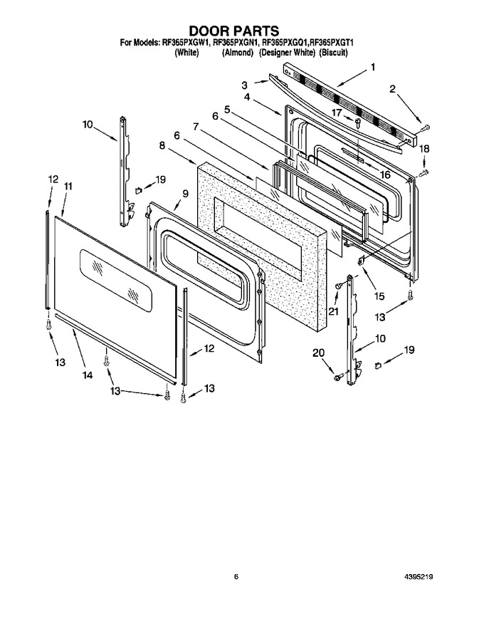 Diagram for RF365PXGQ1