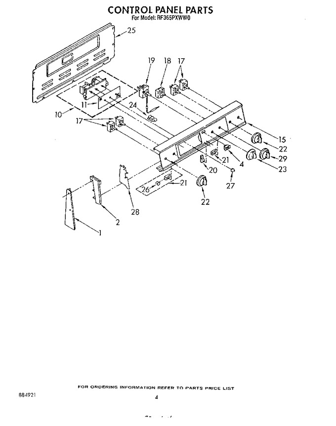Diagram for RF365PXWW0