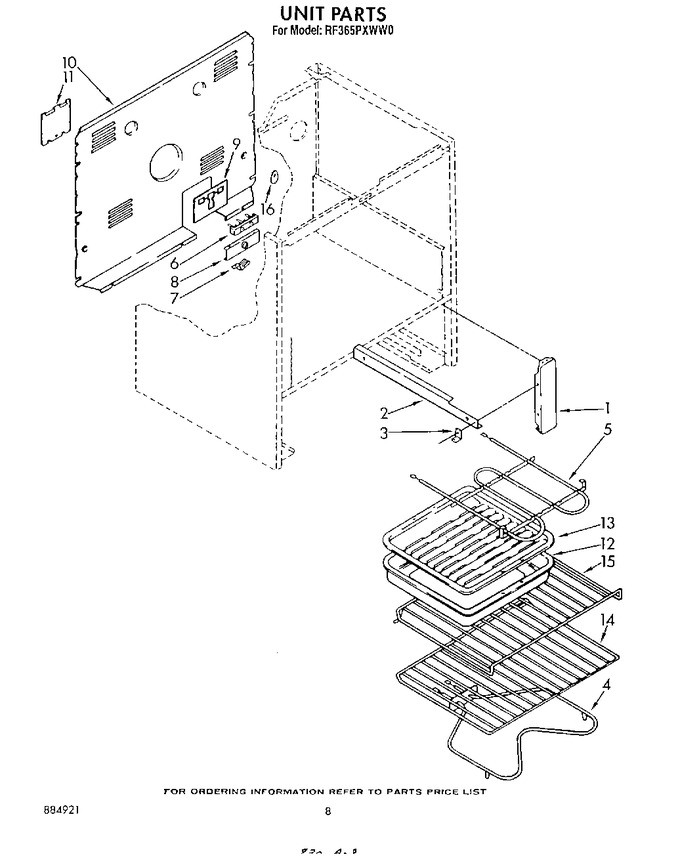 Diagram for RF365PXWN0
