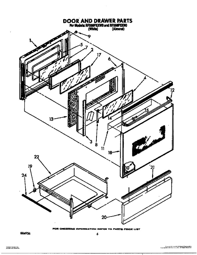 Diagram for RF365PXXW0