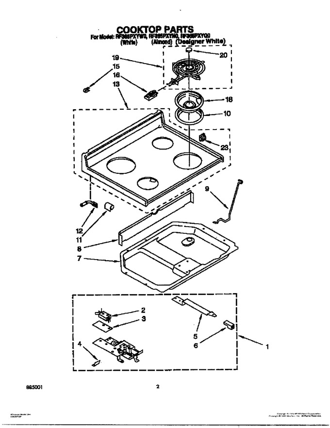 Diagram for RF365PXYN0
