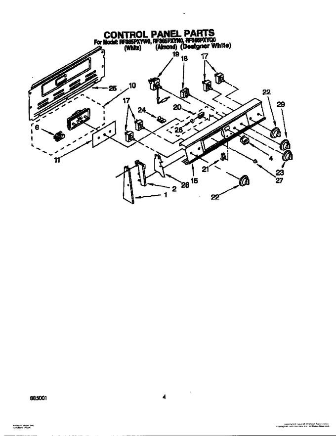Diagram for RF365PXYQ0