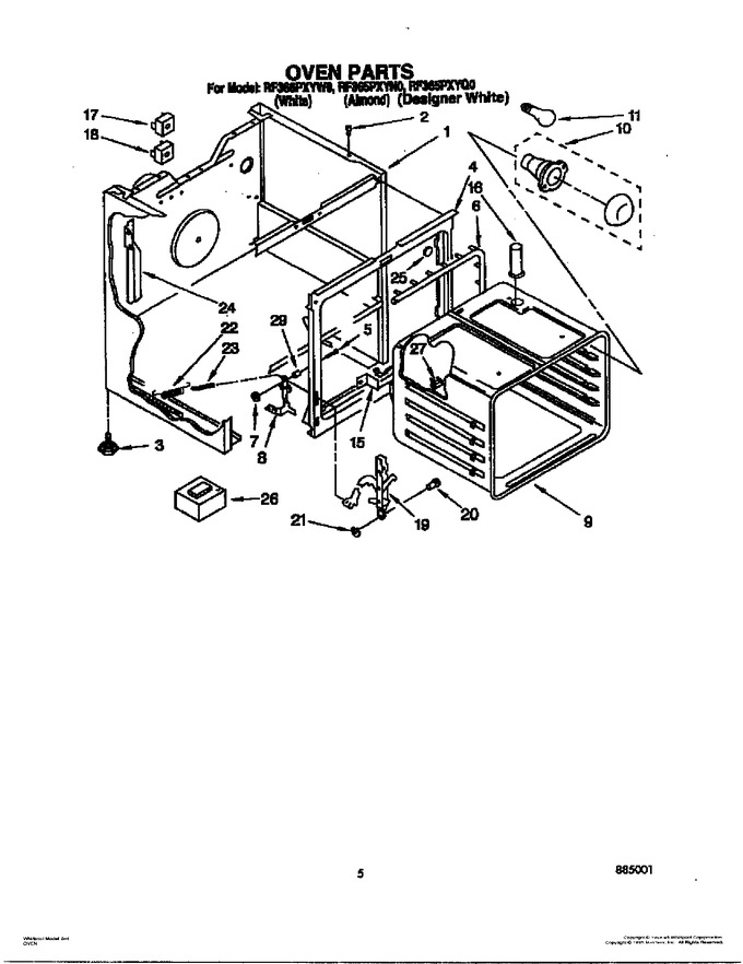 Diagram for RF365PXYN0