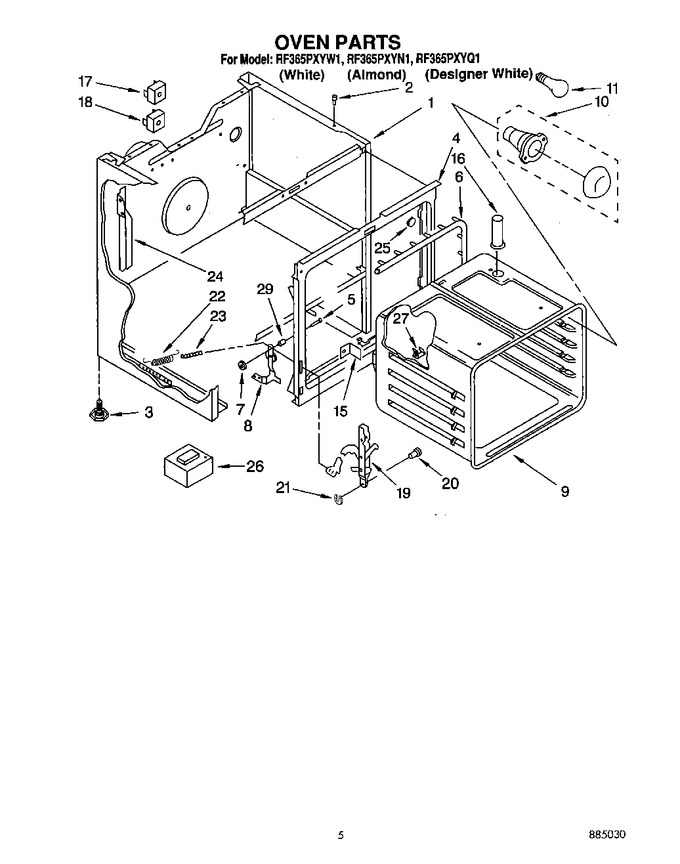 Diagram for RF365PXYN1