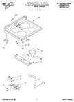 Diagram for 01 - Cooktop