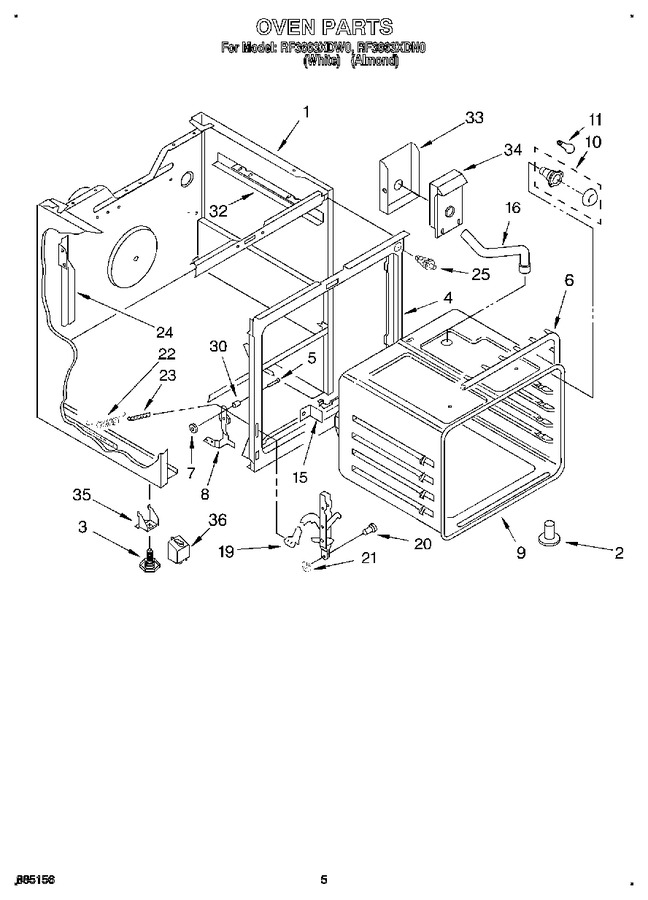 Diagram for RF3663XDN0