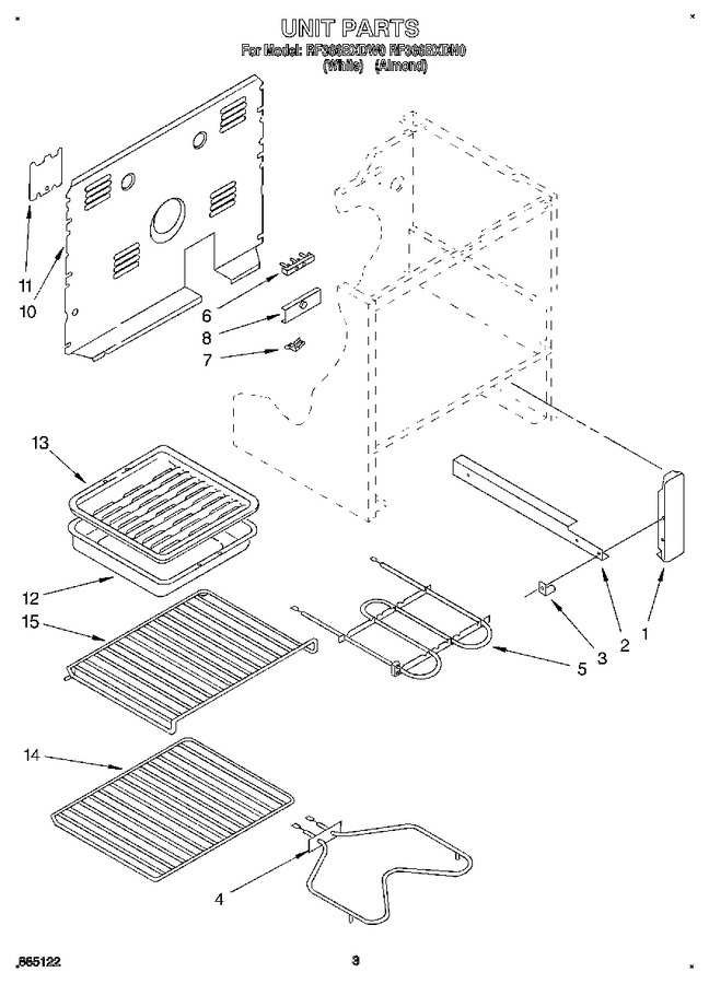 Diagram for RF366BXDN0