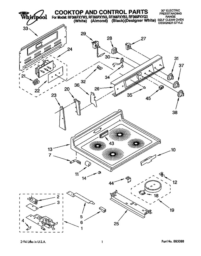 Diagram for RF366PXYW3