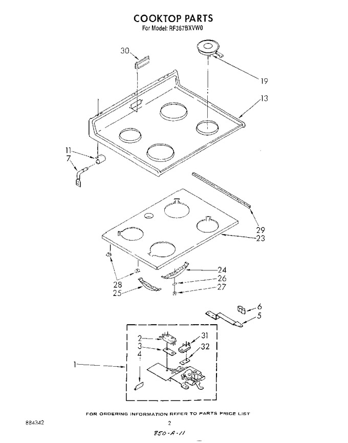 Diagram for RF367BXVW0