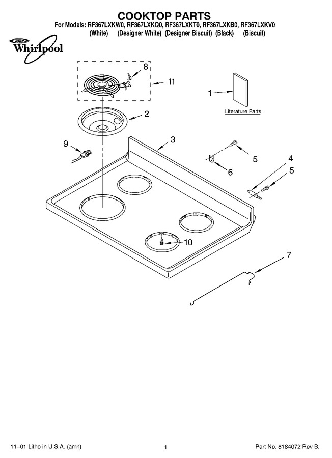 Diagram for RF367LXKV0
