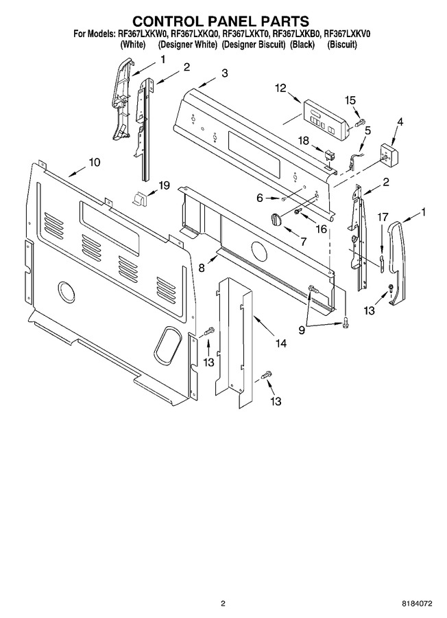 Diagram for RF367LXKV0
