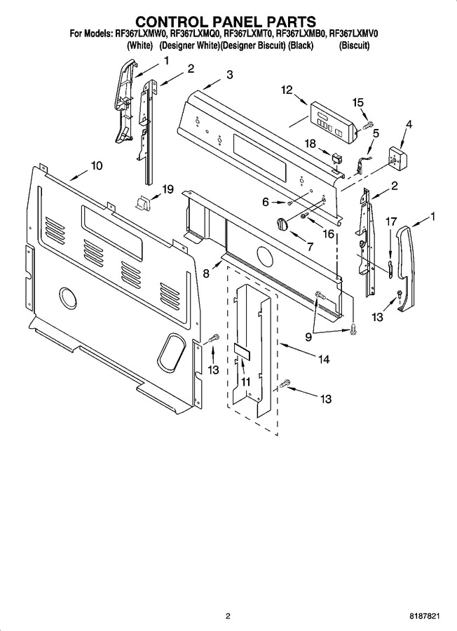 Diagram for RF367LXMB0
