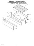 Diagram for 04 - Drawer & Broiler Parts