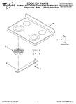 Diagram for 01 - Cooktop Parts