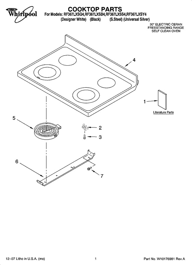 Diagram for RF367LXSQ4