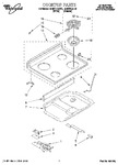 Diagram for 01 - Cooktop, Literature