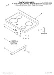 Diagram for 01 - Cooktop, Literature