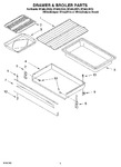 Diagram for 04 - Drawer And Broiler