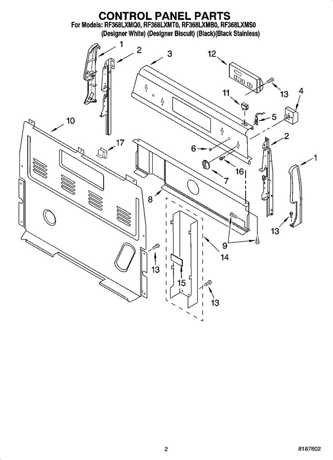 Diagram for RF368LXMB0