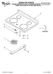 Diagram for 01 - Cooktop Parts