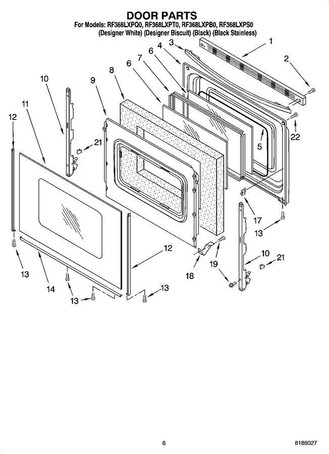 Diagram for RF368LXPT0