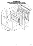 Diagram for 05 - Door Parts, Optional Parts