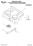 Diagram for 01 - Cooktop Parts