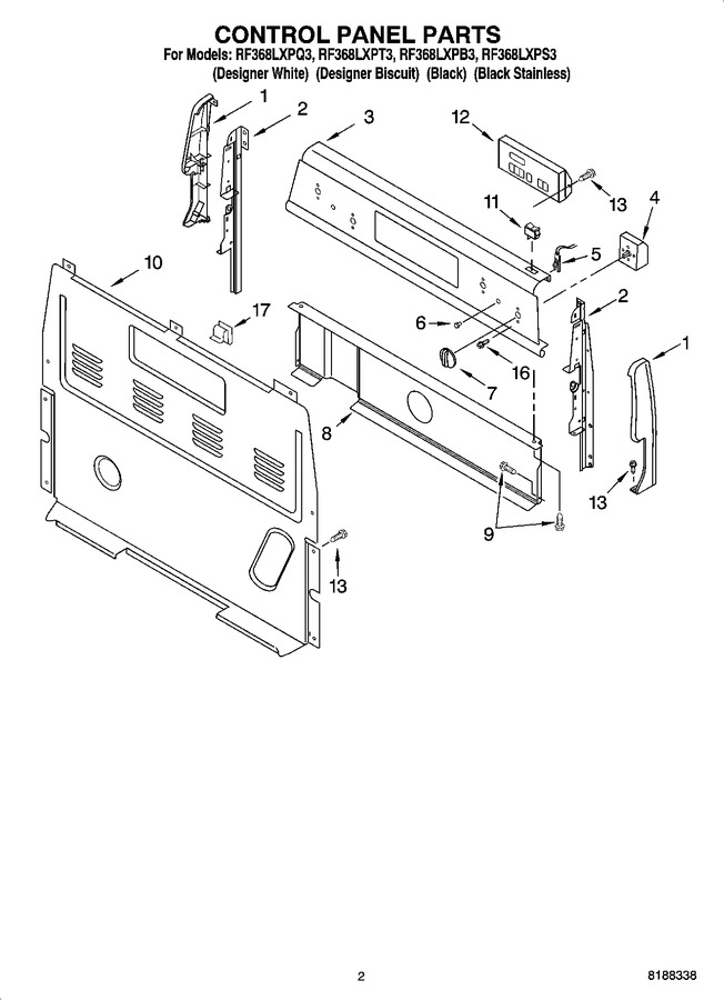 Diagram for RF368LXPQ3