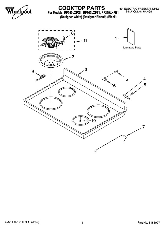 Diagram for RF369LXPQ1