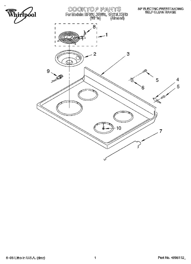 Diagram for RF370LXGN0