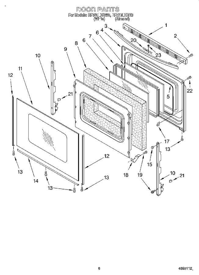 Diagram for RF370LXGN0