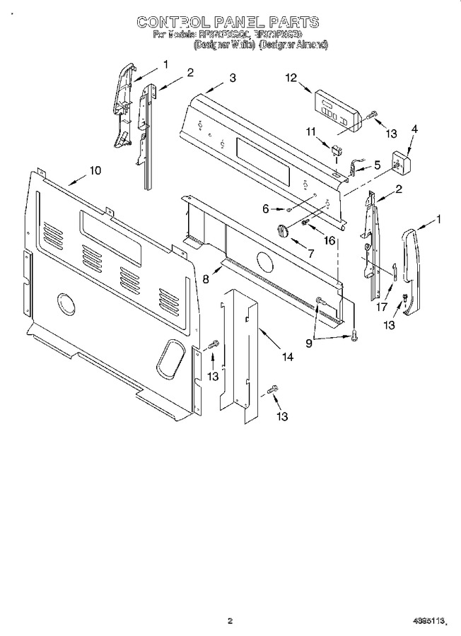 Diagram for RF370PXGZ0