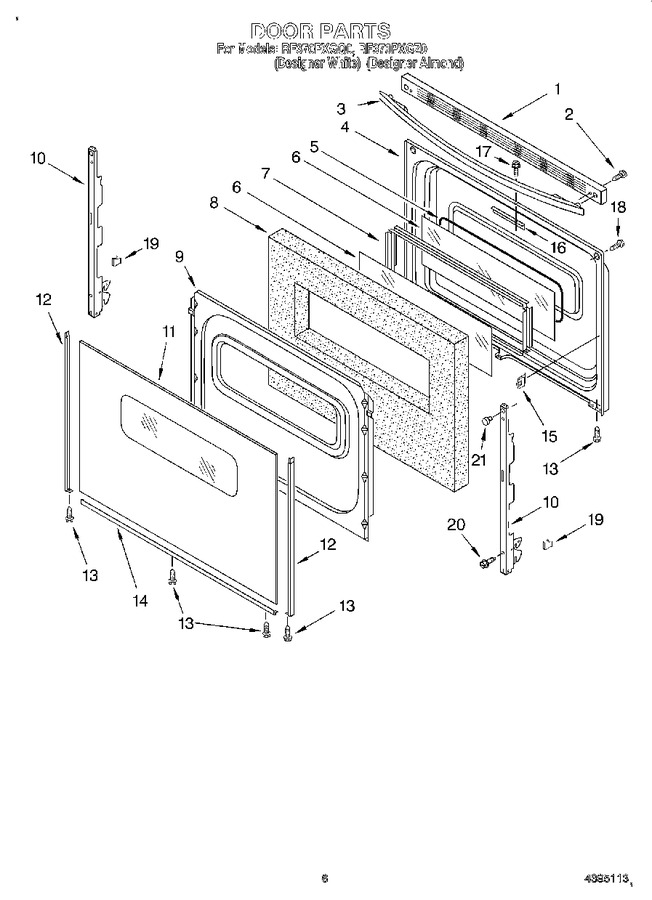 Diagram for RF370PXGQ0