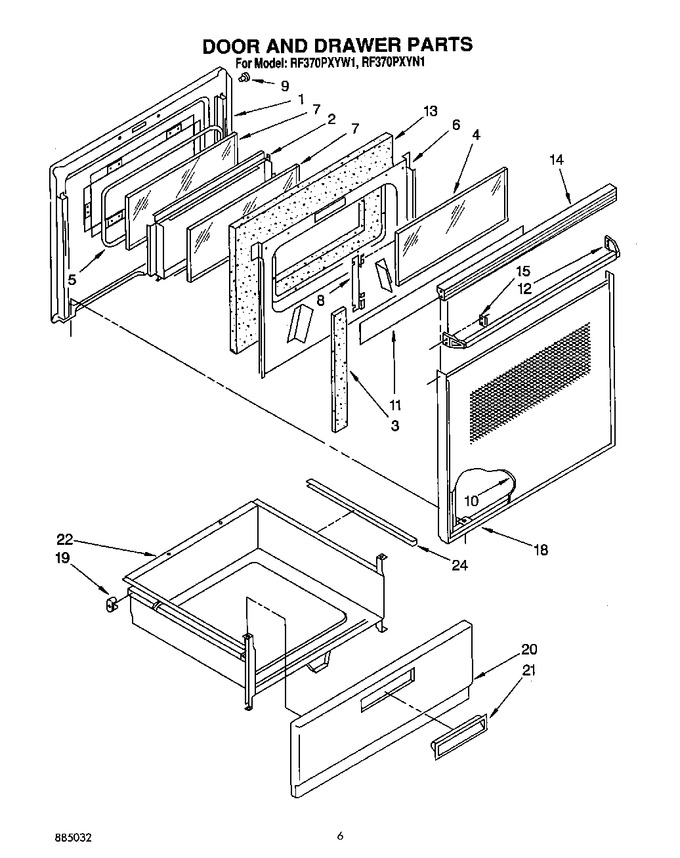 Diagram for RF370PXYN1