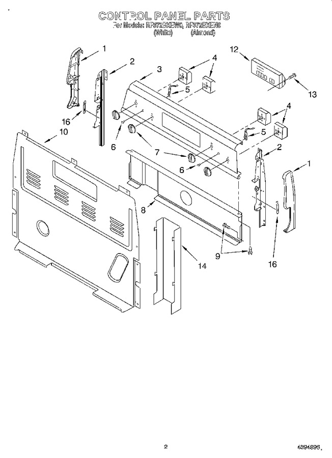 Diagram for RF372BXEW0