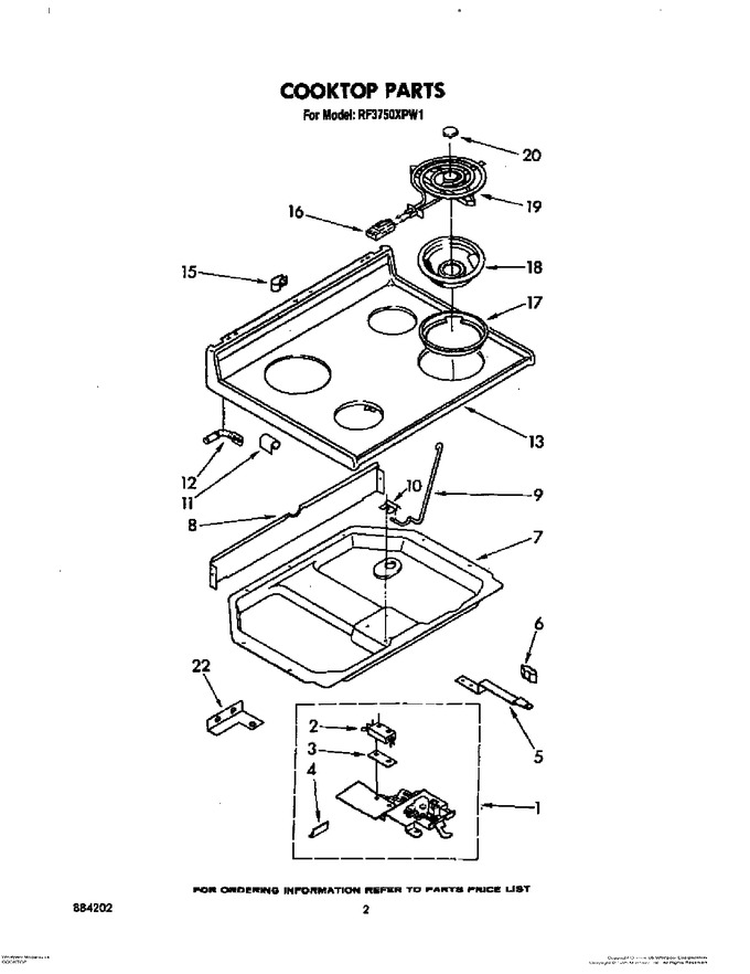 Diagram for RF3750XPW1