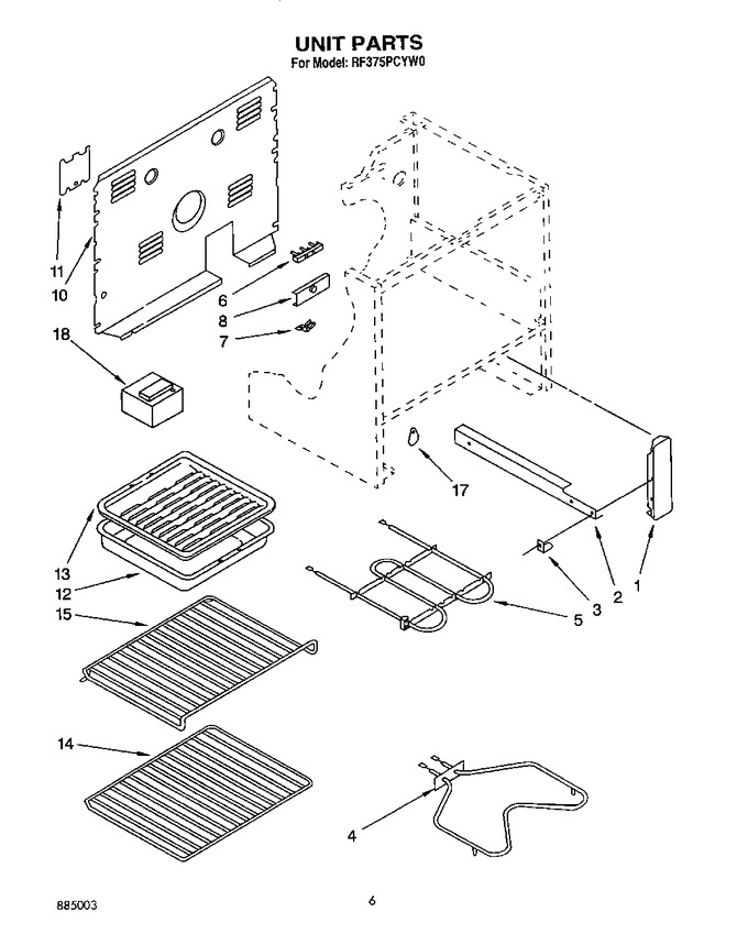 Diagram for RF375PCYW0