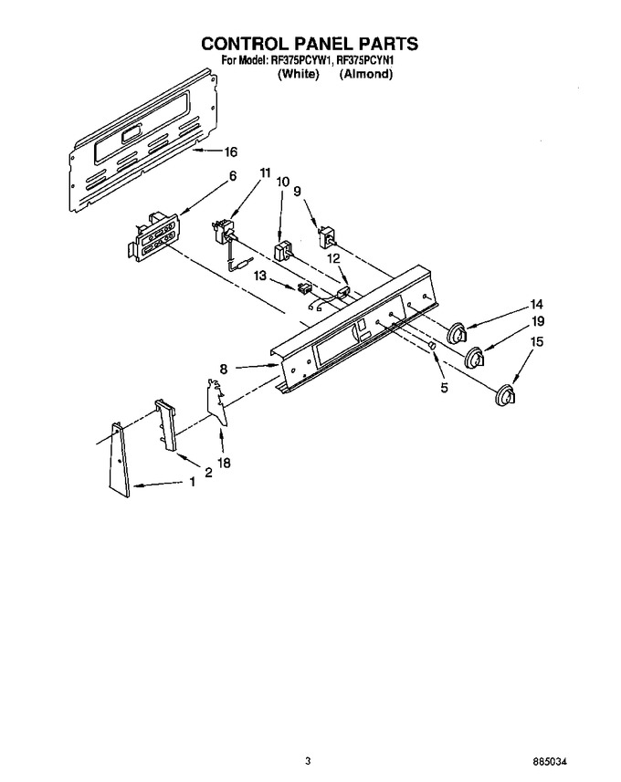 Diagram for RF375PCYN1