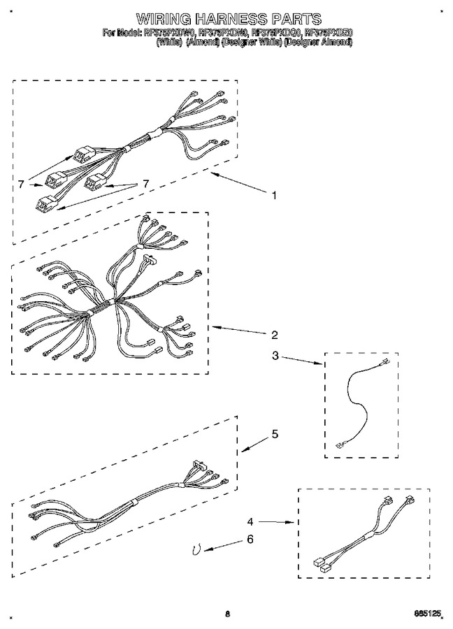 Diagram for RF375PXDQ0