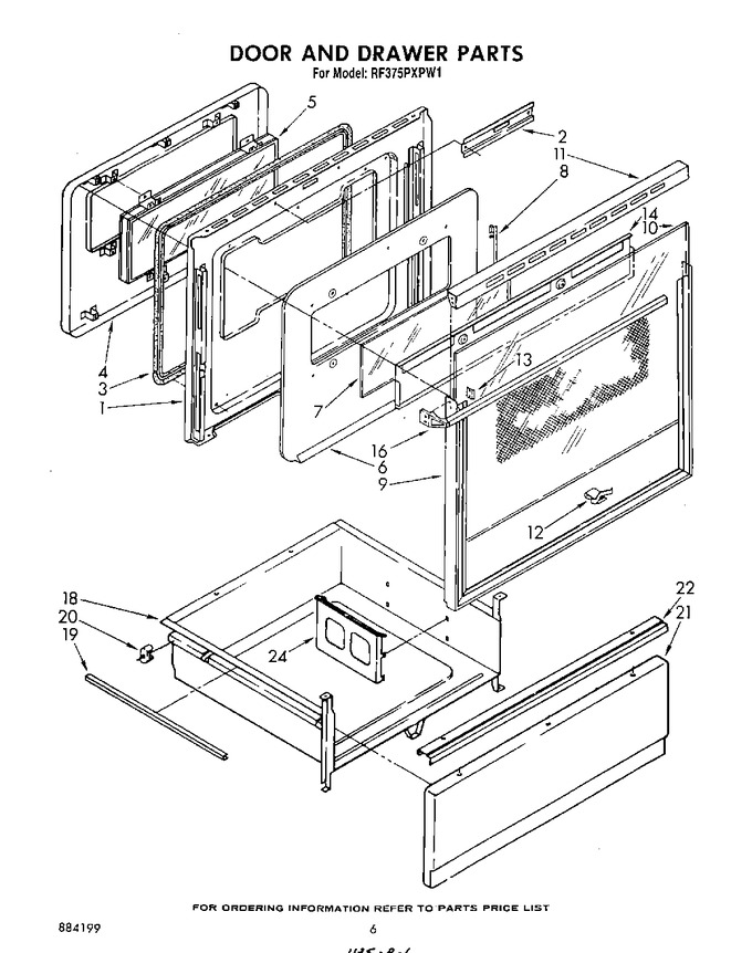 Diagram for RF375PXPW1