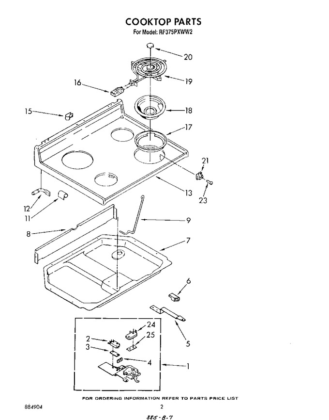 Diagram for RF375PXWN2